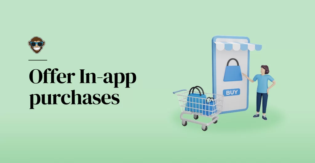 Offer In-app purchases