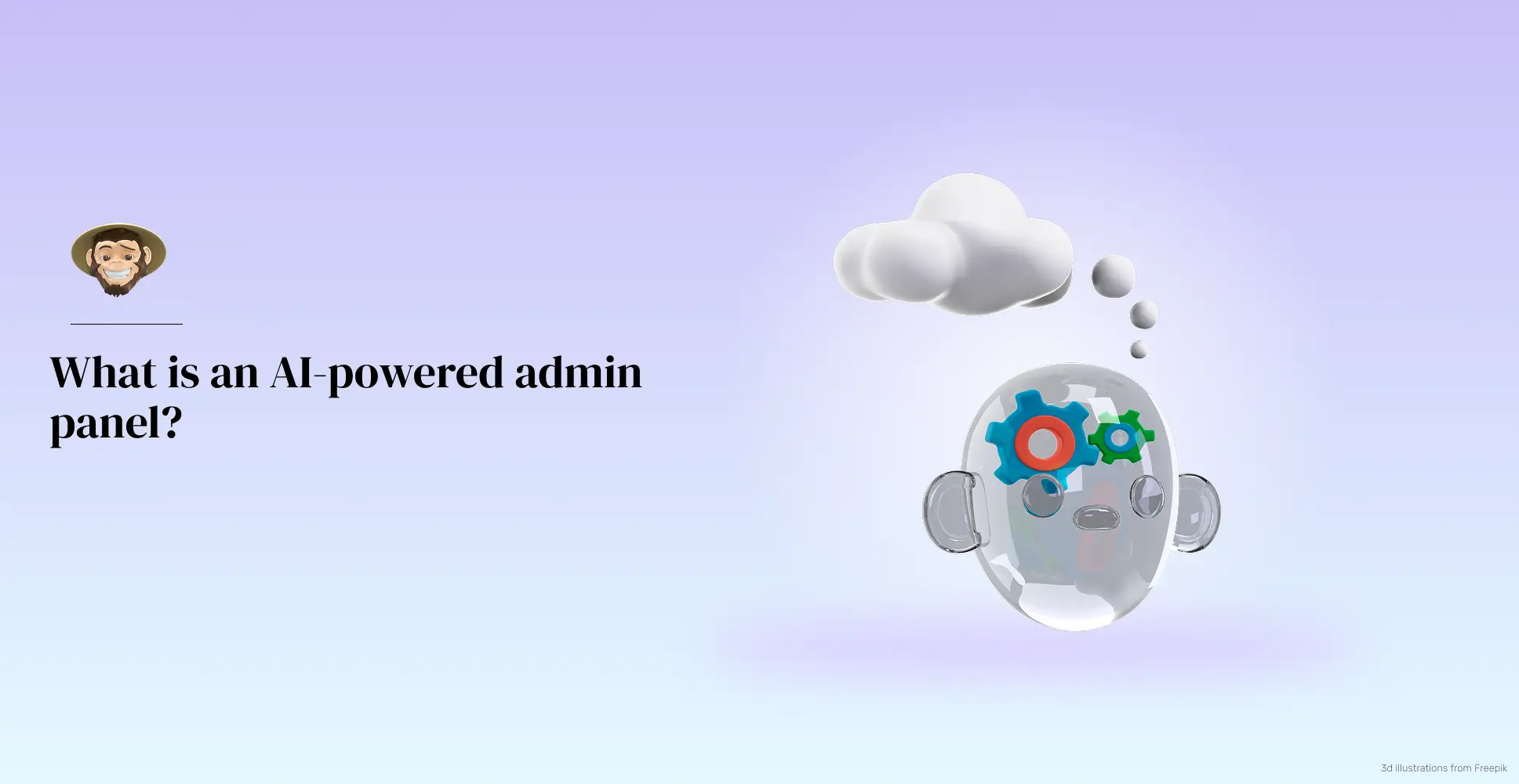 What is an AI-powered admin panel?