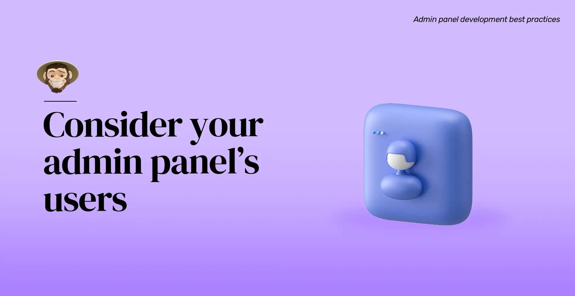 Prácticas recomendadas para el desarrollo del panel de administración