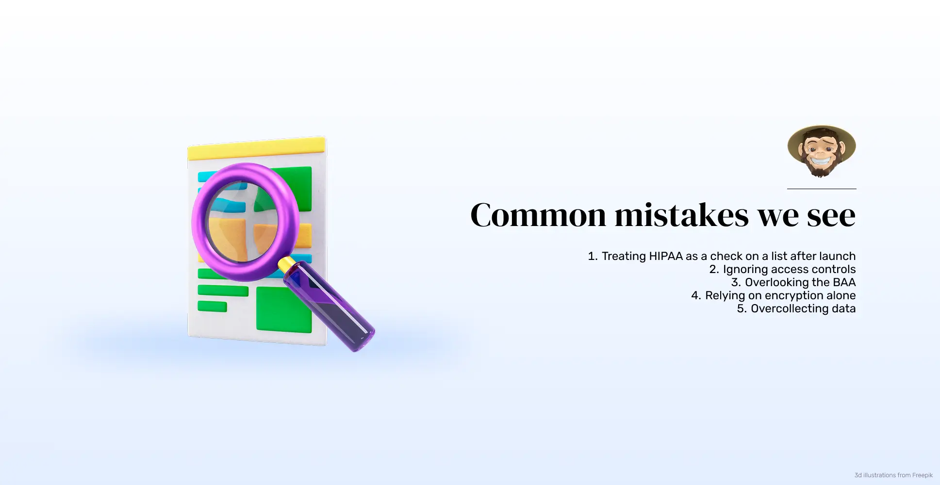 Common mistakes we see
