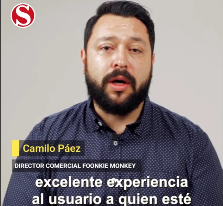 Foto del Co-fundador de Foonkie Monkey, Camilo Páez