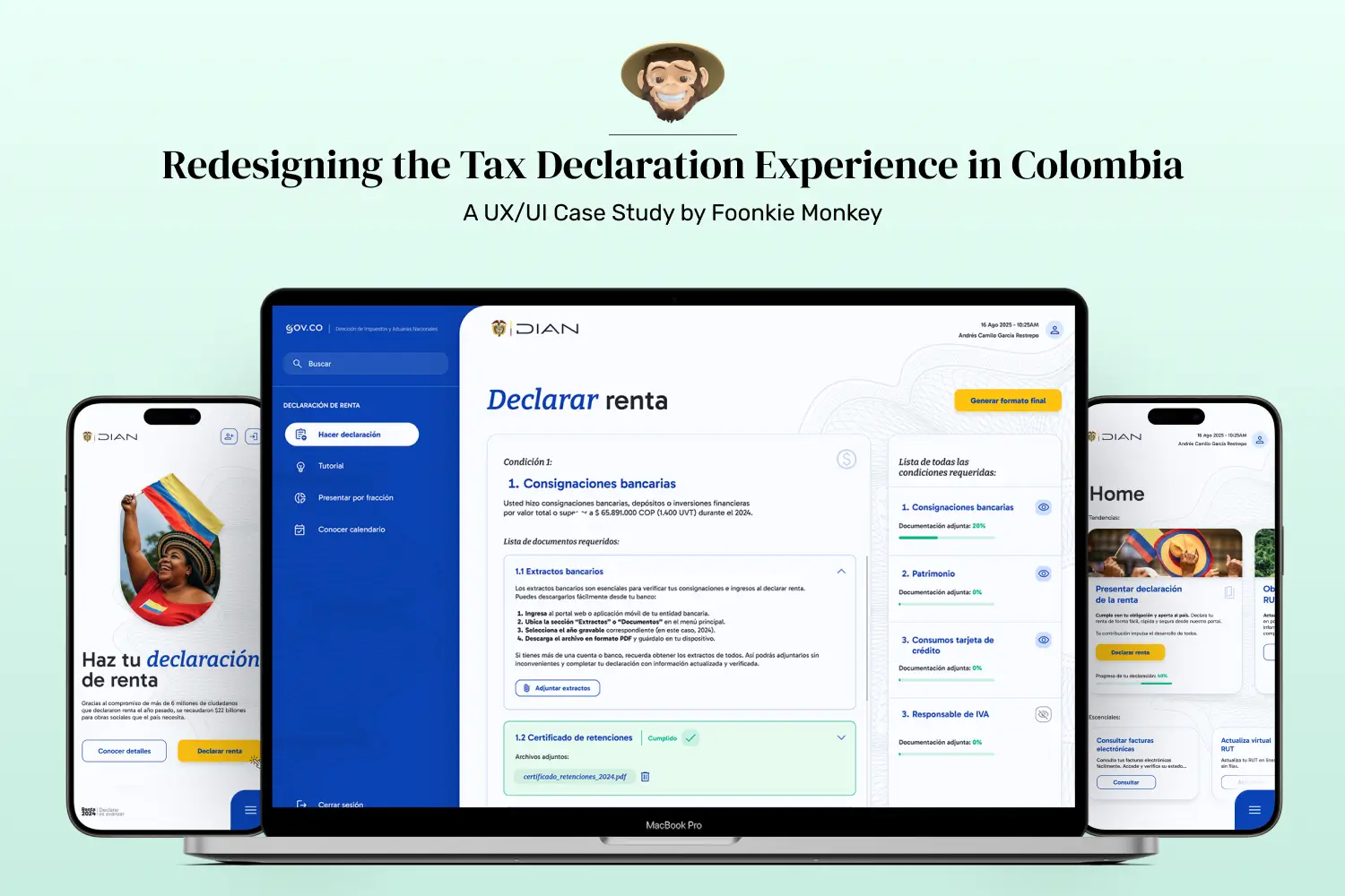 Declaration Ui Redesigning the Tax Declaration Experience in Colombia: A UX/UI Case ...