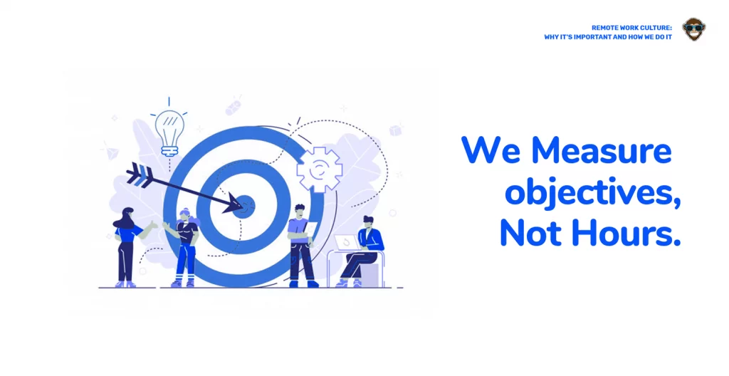 We Measure objectives, Not Hours.