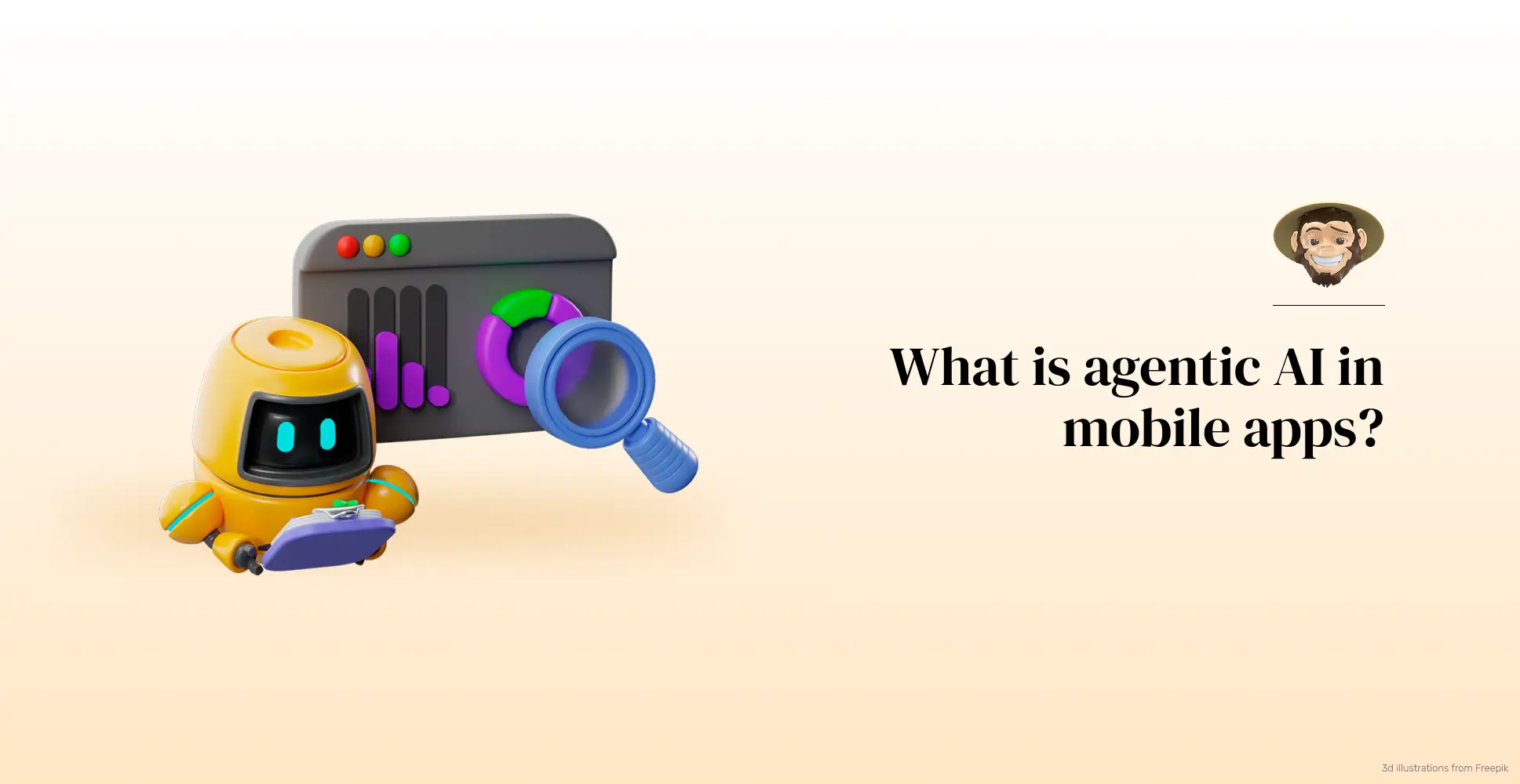 What is agentic AI in mobile apps?