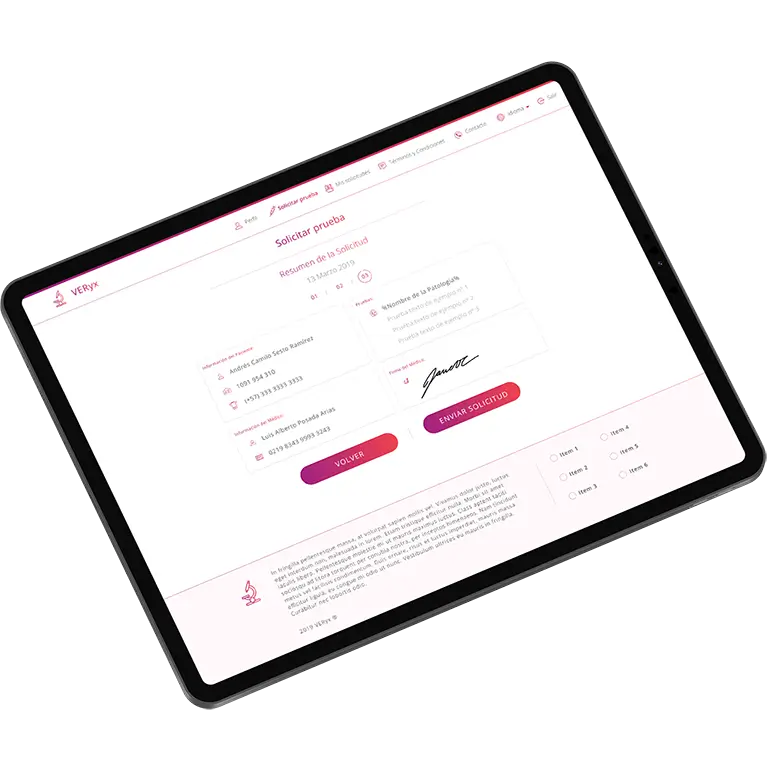 Solución de Desarrollo de Software - VERyx