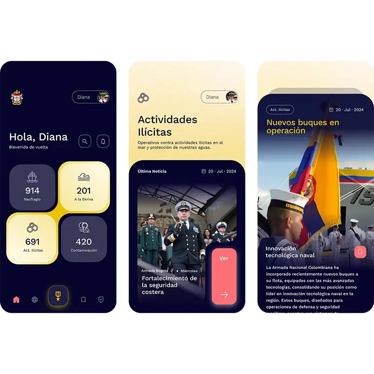 Software Development - Armada Nacional de Colombia